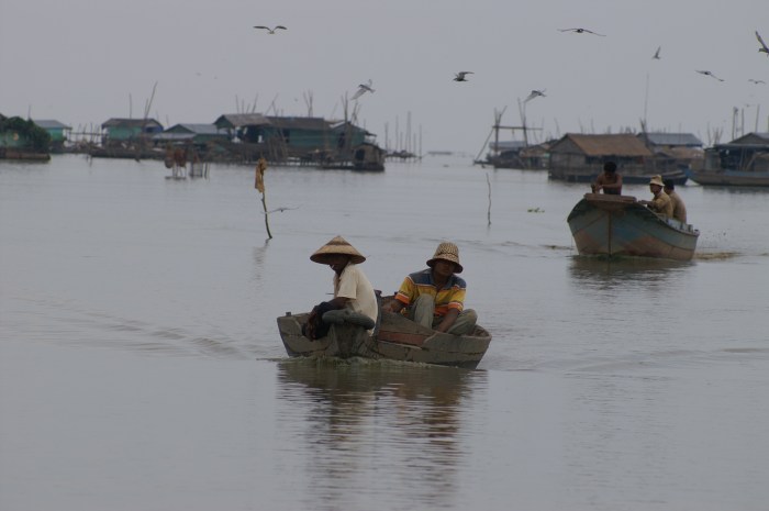 Tonle Sap lake, Cambodgia
